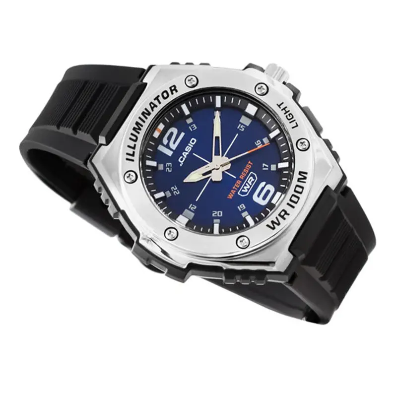 Casio Youth Illuminator Heavy Duty Blue Dial Men's Watch | MWA-100H-2AV